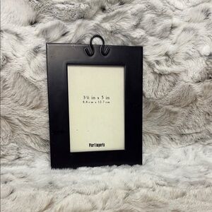 Pier 1 Black Photo Frame. 5 x 6.5. Wall Hanging